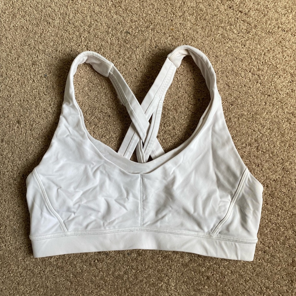 Lululemon Sport Bra in White